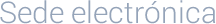 Logo Sede Electrónica